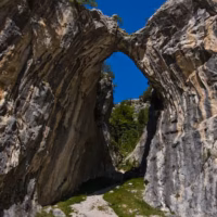 Montana paisaje ruta del cares senderismo