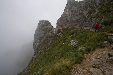 Senda de subida al Urriellu