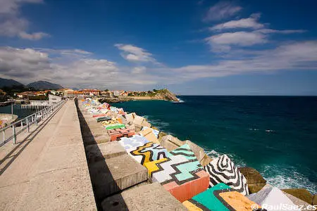 Cubos de la memoria en Llanes