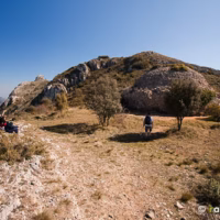 Benicadell cava nevero paisaje senderismo
