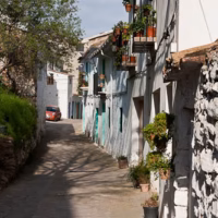 Ain pueblo interior urbano
